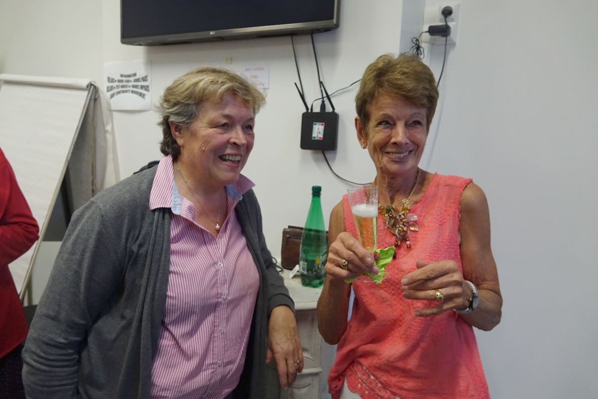 15 octobre 2019. Cocktail offert par Michel Talagrand à l'occasion de son prix Shaw de mathématiques — photo 32